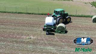 McHale 991 Round Balewrapper Demo in Missouri