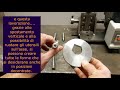 keyway cutting electric tool on lathe part 5