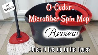 O-CEDAR EASYWRING MICROFIBER SPIN MOP REVIEW