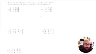 Exercícios Semana 8 (CM303): Matrizes Aumentadas, Formas Escalonadas e Sistemas Lineares