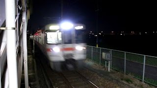 【大爆走！】JR東海　特別快速313系電車　清洲駅高速通過