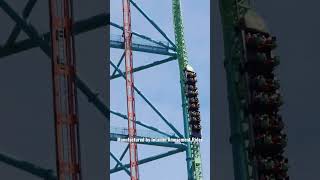 World’s Tallest Roller Coaster - The 20,800 Horsepower Kingda Ka #rollercoaster #ride