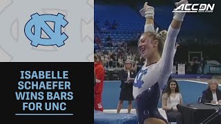 UNC's Isabelle Schaefer Wins Bars For UNC