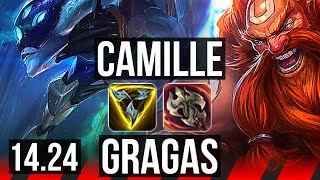 CAMILLE vs GRAGAS (TOP) | KR Master | 14.24