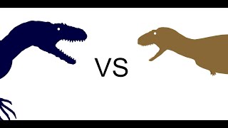 HCC - Deltadromeus vs Aucasaurus