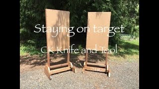 Target stands for a weekend project