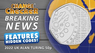 BRAND NEW Alan Turing 50p – FULL of secret features!