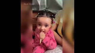 Nilu പാൽ പല്ല് ക്ലീൻ ആക്കുവാട്ടോ 🥰 Nila Cleaning Her Teeth ♥️