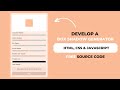 Javascript Box Shadow Generator