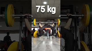 сколько я пожму при весе 59 кг? | how much do I bench with a weight of 59 kg