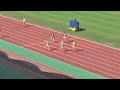 h26　千葉県中学総体　女子4x100mr　2組　決勝タイムレース