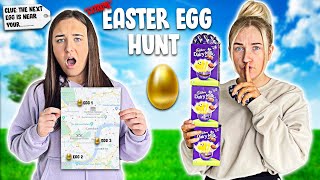 FASTEST TO FINISH EXTREME EASTER EGG HUNT WINS £1000 - Challenge w/SISTER \u0026 GIRLFRIEND!!