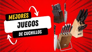 🔪🔥 Los 5 Mejores JUEGOS DE CUCHILLOS Profesionales de Amazon [2024] ✅ [Calidad/ Precio]