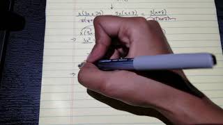 Algebra 2 Lesson - Solving Rational Equations - Example 2