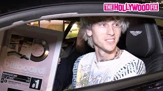 Machine Gun Kelly Celebrates 'Tickets To My Downfall' Going #1 On Billboard With Mod Sun At Saddle
