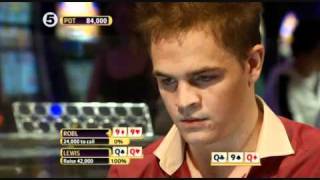 Quads over quads, Andrew Robl vs Toby Lewis, Partypoker, World Open