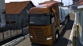 RUTAZA con el IVECO S-WAY por el DLC de Grecia - Euro Truck Simulator 2 - ETS2 Gameplay en Español