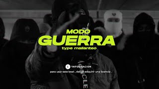 "MODO GUERRA" - Malianteo Instrumental | Beat de Reggaeton Malianteo | Rap Maleanteo Type Beat