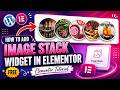 How to Add a Cool Image Stack Group Widget in Elementor (Free)