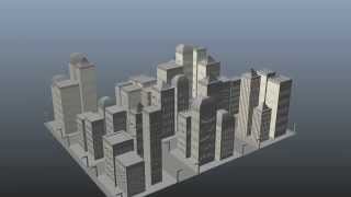 City Generator using Maya Python