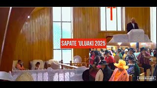 Malanga 'Uluaki Sapate Sanuali, 2025- Pastor Sione Tonga’onevai To’a