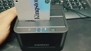 FIDECO clone HDD SSD offline mode