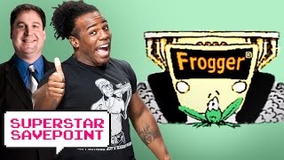 Frogger: Tony Chimel \u0026 Austin Creed try to avoid getting run over! — Superstar Savepoint