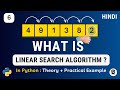 What is Linear Search Algorithm in Python ? | Python Data Structure | @cstechtube