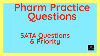 NCLEX Review - NCLEX Pharm Practice Questions | SATA Questions on the NCLEX | Select All that Apply