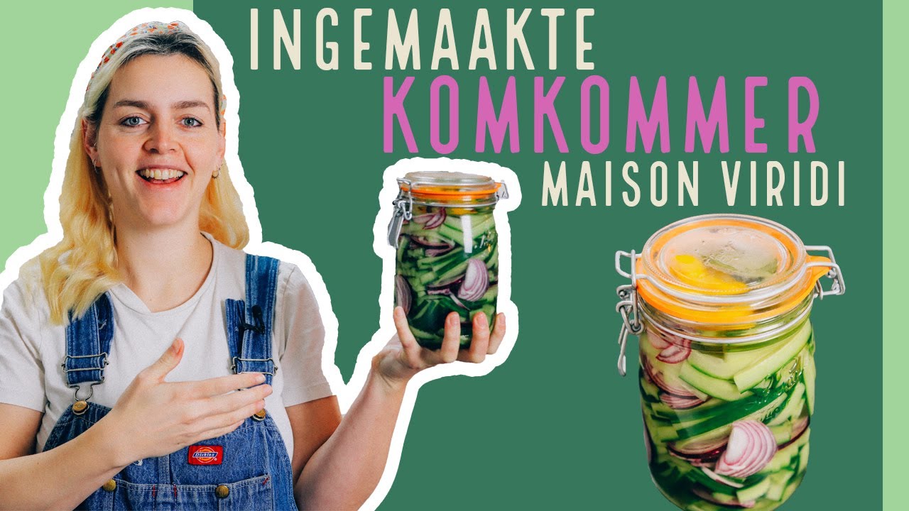 Komkommer In Zoetzuur Inmaken: Een Heerlijk Recept!