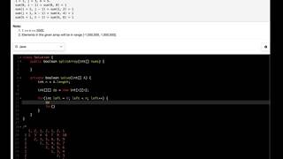 548 Split Array with Equal Sum
