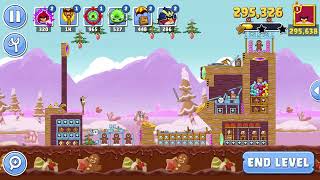 Angry Birds Friends Level 7 Tournament 1490 three stars NO POWER-UP walkthrough 2024-12-21