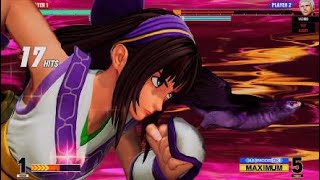 KOF15　ナコルル　18Hitクライマックスコンボ　強すぎるナコルル