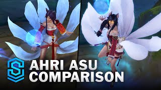 NEW vs OLD AHRI EVERYTHING | League of Legends