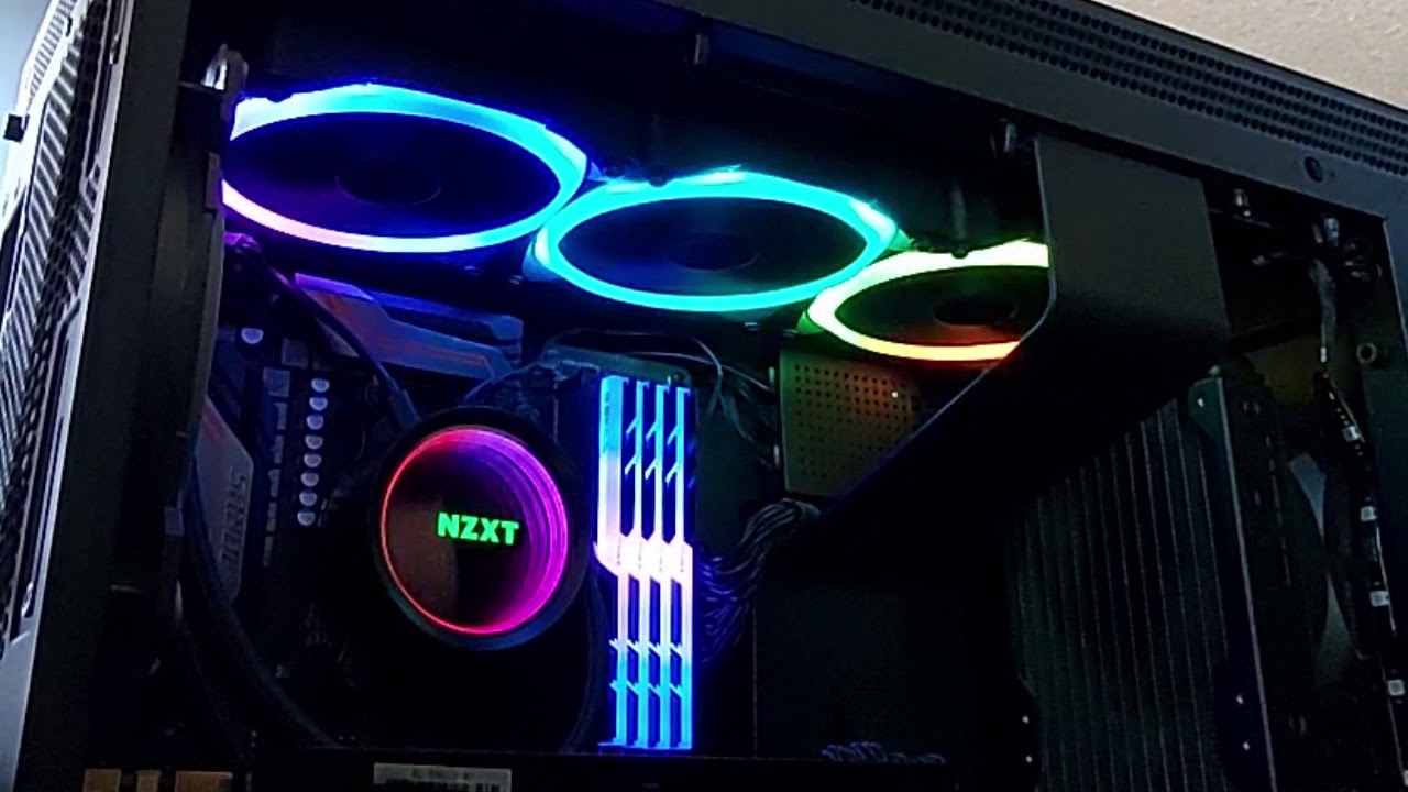 Tản Nhiệt Nước NZXT Kraken 360 Black (360mm/ Màu đen)