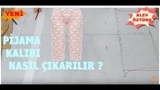 Temel Pijama Kalıbı