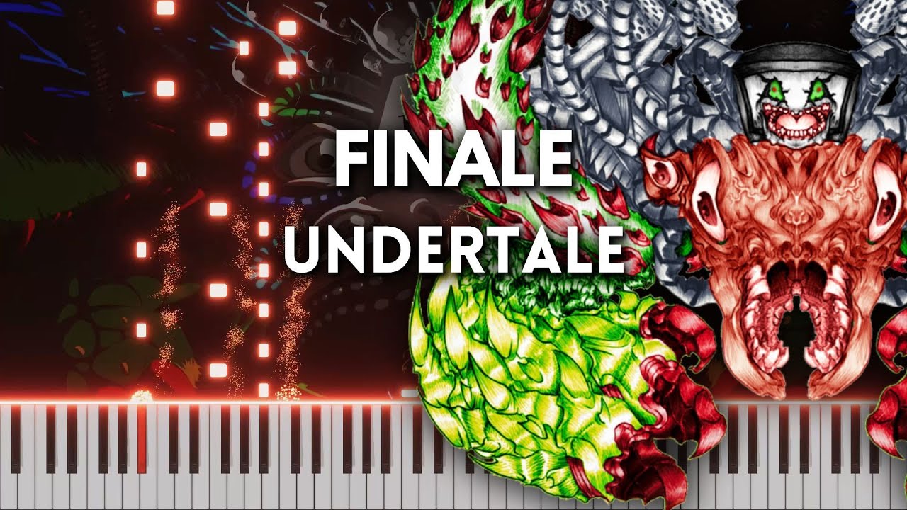 Finale - Piano Tutorial / Cover (Undertale OST) FREE MIDI - YouTube