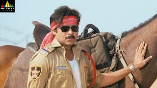 Gabbar Singh Telugu Movie Fights Back to Back | Pawan Kalyan, Harish Shankar | Sri Balaji Video