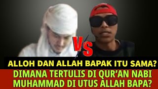 🛑USTAD KEBINGUNGAN‼️DIMANA TERTULIS DI QUR'AN NABI MUHAMMAD DIUTUS OLEH ALLAH BAPA?