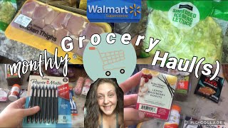 Monthly Grocery Haul(s) collab
