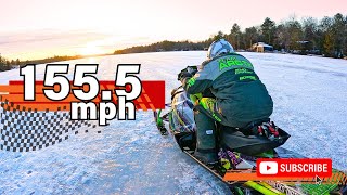 We Run Our Fastest Top Speed Ever With A 400 Horsepower Arctic Cat!!