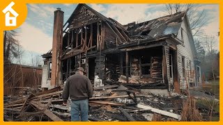 Parents Die in Fire ~ Couple Renovation Dilapidated Old House into Their Own Home | Start to Finish