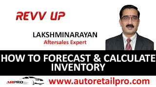 How to forecast & calculate inventory in spares department