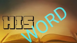 TAKE GOD AT HIS WORD