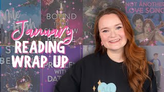 fantasy romances, historicals, and hyped books | january wrap up!