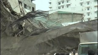 Building collapses in Wellawatta