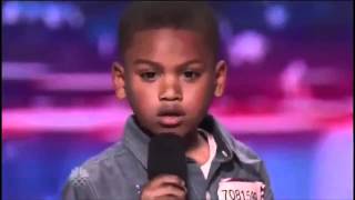 Howard Stern Makes 7-year-old Rapper Cry on America's Got Talent | Kollege Kidd