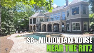 $6+ Million Newly Renovated, Prime Location Lakefront Paradise