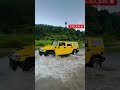 mahindra thar vs new hummer car offroading 🔥💪