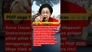 PDIP siaga 1 #pdiperjuangan #megawati #prabowo